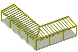 Relazione tecnica tettoia in legno lamellare